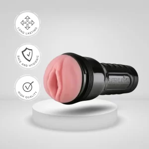 Pink lady black colour flashlight