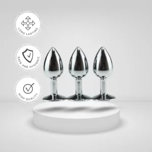 Anal Plug Metal Gay Sex Toys Waterproof