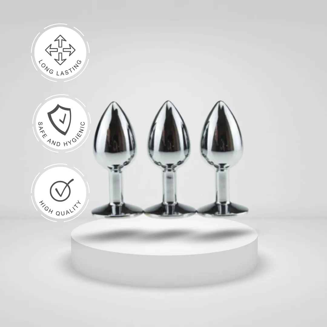 Anal Plug Metal Gay Sex Toys Waterproof