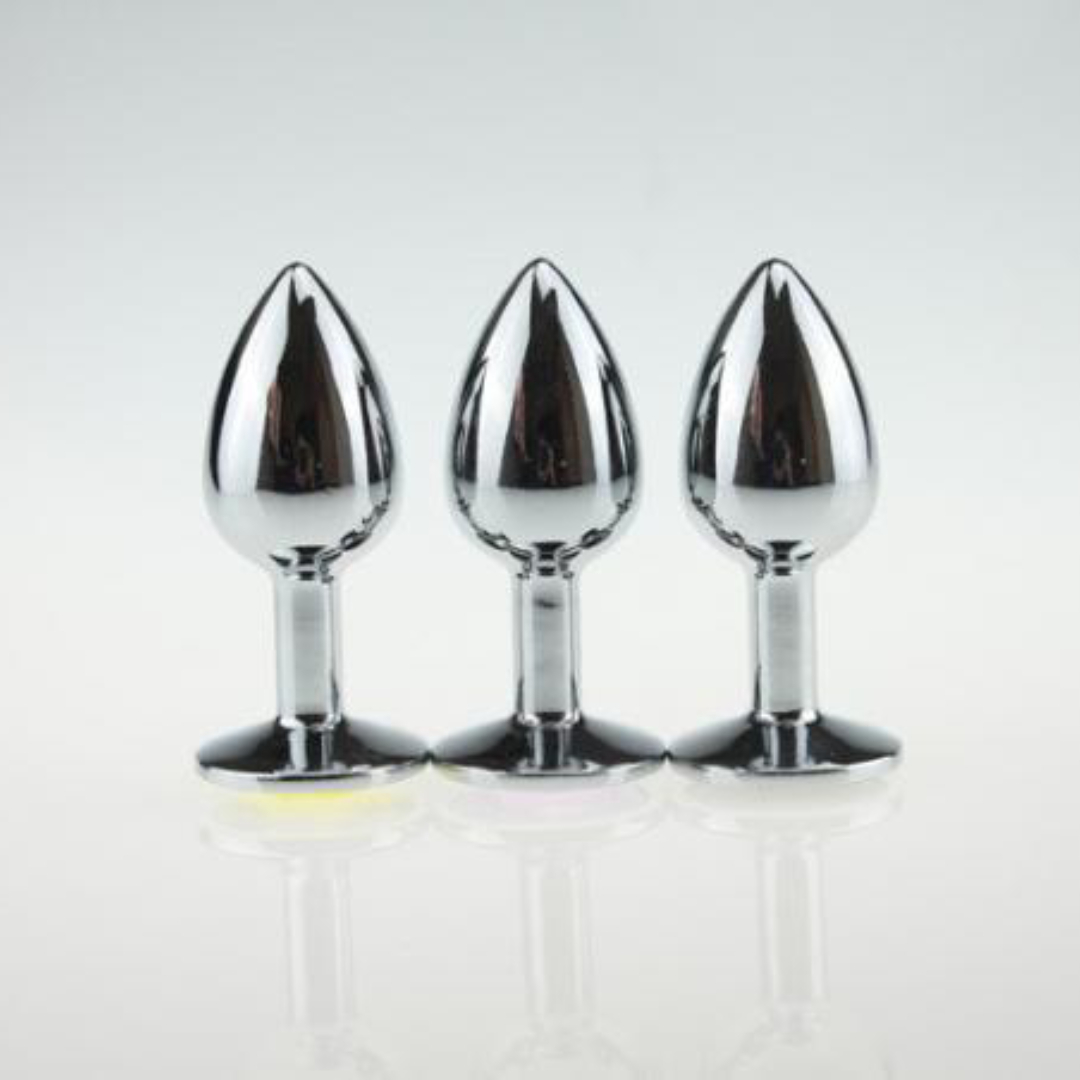 Anal Plug Metal Gay Sex Toys Waterproof