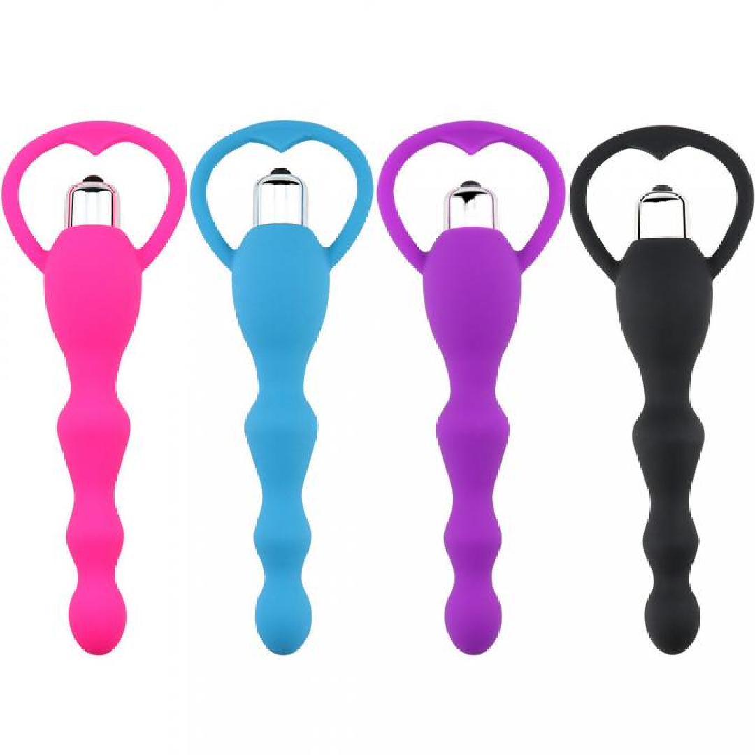 Silicone Anal Sex Toys Anal Plug 10 Speeds Vibrator For Both Men / Women