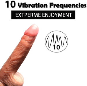 Remote Control Silicone Dildo With Suction Cup