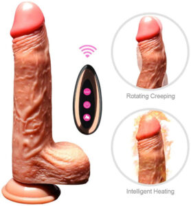 Flexible Silicone Dildo With Suction Cup