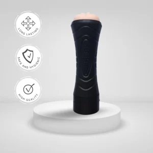 Vibrating Artificial Vagina High Quality Male Flashlight Masturbator