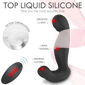 P-Spot Vibrator Anal Sex Toy for Men, Women and Couples